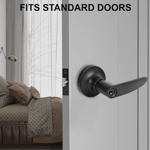 2025 Hợp kim Nhôm chống trộm bền xử lý khóa thiết lập với sự riêng tư LEVER Door key 3 phím bao gồm chống gỉ cho khách sạn & nhà ở - Product Image 6