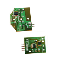 Kit PCBA de télécommande sans fil 2,4 G à deux canaux CX08A CX08B, carte de circuit de commande avant/arrière pour mini-voiture jouet