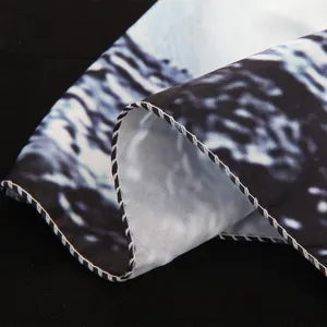 3D הדפסת פסיכודלית פטריות שטיח היפי פסיכדלי מופשט אמנות Tapiz שטיחי קיר תלוי