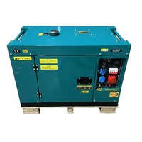Groupes électrogènes diesel silencieux personnalisés 10KW 12KW 15KW 18KW 20KW, refroidis par air, avec télécommande et ATS, faible niveau sonore