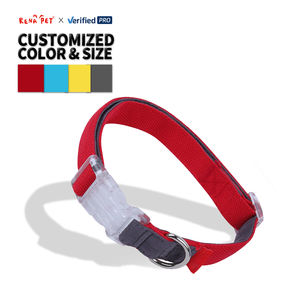 Collier de chien en nylon réglable avec logo personnalisé en gros - Product Image 1