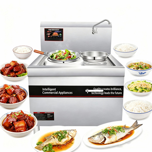 Catering Supplies Stainless Steel Single Burner Induction <strong>Cooker</strong> Cooking Equipment W/ Precise Temp Timing Control for Food Court - Product Image 4