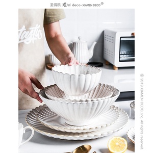 <span class=keywords><strong>Vaisselle</strong></span> en céramique de chrysanthème, vente en gros, four japonais changé, ensembles d'assiettes ménagères, <span class=keywords><strong>vaisselle</strong></span> en céramique - Product Image 4