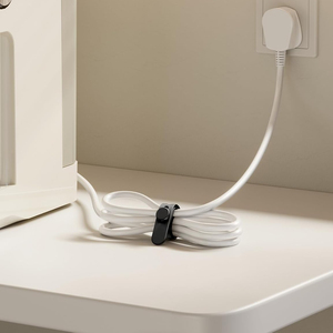Nuevas Bridas Reutilizables de Silicona Ajustables Organizador de Cables Soporte para <span class=keywords><strong>Cable</strong></span> de Cargador Gestión de Cables de Auriculares 130 mm - Product Image 5