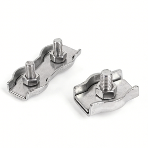 <span class=keywords><strong>Clip</strong></span> de fixation <span class=keywords><strong>pour</strong></span> câble en acier inoxydable poli à double rainure <span class=keywords><strong>pour</strong></span> suspension de meubles et murs-rideaux en <span class=keywords><strong>verre</strong></span> - Product Image 5