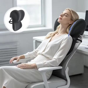 Coussin de tête réglable pour chaise de jeu et de bureau, coussin ergonomique en mousse à mémoire de forme pour le soutien du cou avec sangle réglable - Product Image 4