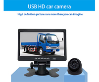 Firecore HX-07 AHD 7 pouces moniteur système de caméra arrière système de caméra de recul pour bus