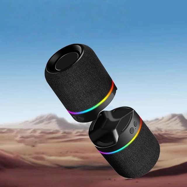 MQ Magnetic Split Audio Speaker 2 in 1 Portable Mini Bass Speaker Outdoor Car Desktop Loud Sound System