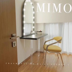 Table de maquillage professionnelle avec miroir éclairé pour maquilleurs, salons de beauté, studios, en métal avec tiroir - Product Image 2
