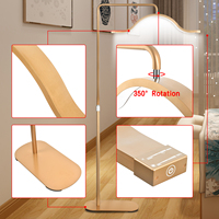 Expédition Rapide Entrepôt International 45W Or Lampe Demi-Lune Lumières d'Anneau pour Vidéo, Extensions de Cils, Salon de Beauté, Soins du Visage, Photographie, Table de Cils