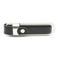 Cadeaux personnalisés, gadgets originaux, fabrication OEM acceptée, clé USB en cuir PU 16 Go, clé USB 8 Go 16 Go 32 Go 64 Go, cadeau promotionnel 3.0 2.0