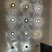 Lampes murales LED nordiques tendance avec appliques, en alliage d'aluminium E26, luminaires muraux personnalisés pour chambre à coucher, lampes de chevet à intensité variable, décoration intérieure de luxe