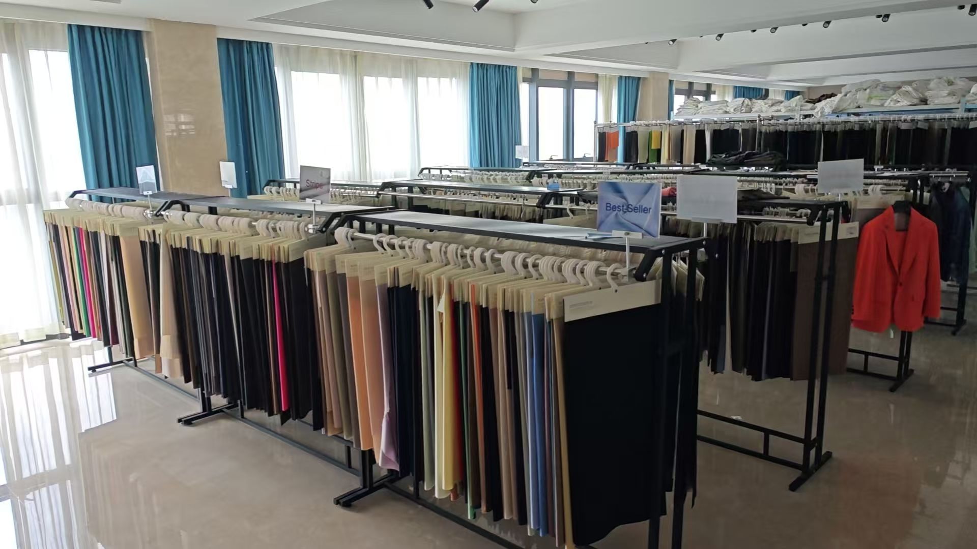 salle d'échantillons