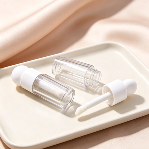 Luxury Flat Square Clear Glass Perfume Bottle 30ml 50ml 100ml Empty Perfume Atomizer Bottle With Spray Cap Custom Logo - Product Image 4