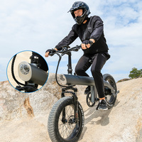 2024 nouveau vélo électrique pliant de 20 pouces 4.0 avec batterie au lithium 36V/48V vélo de montagne avec excellente alimentation