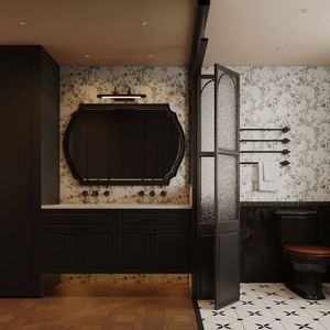 Meuble en bois de style rétro romantique français personnalisé, design d'intérieur moderne pour appartement ou villa, fabricant direct - Product Image 4