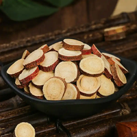 Tranches de Gan Cao (Radix Liquiritiae) Séchées – Produits Herbacés Chinois Bruts – Racine de Herbe Douce de Haute Qualité – Aliments Santé et Épices Diététiques