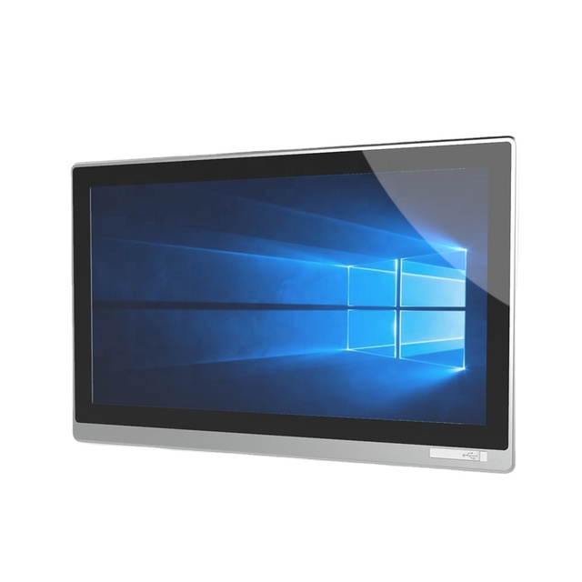 One PC 18.5 Inch Embedded Fanless Front Waterproof IP65 Touch Screen Industrial All in One Panel PC