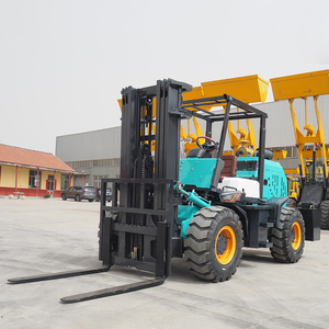 Pabrik Epa sertifikat Diesel semua medan Forklift Off-Road Forklift 2 Ton 3 Ton Forklift Mini harga - Product Image 2