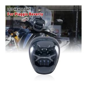 YongJin phare LED drl haute luminosité avec faisceau Hi/Lo pour phares de moto <span class=keywords><strong>Vespa</strong></span> <span class=keywords><strong>Piaggio</strong></span> Beverly - Product Image 1