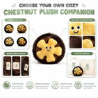 Coussin en peluche personnalisé en forme d'ormeau, en coton ultra doux, unisexe, pour fêtes, OEM/ODM, marque privée, vente en gros
