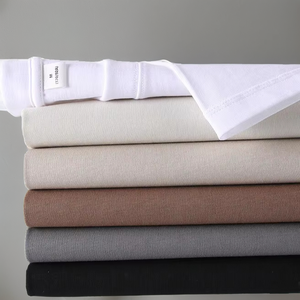 Blank Cotton Street Wear Vintage Chinese Style Turtleneck <b>Collar</b> Anti-Wrinkle Oversized Drop Shoulder Custom High <b>T</b>-<b>Shirt</b> - Product Image 2