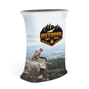 Hızlı kurulum promosyon Pop Up sayaç sergi olay germe kumaş portatif promosyon açılır masa - Product Image 3