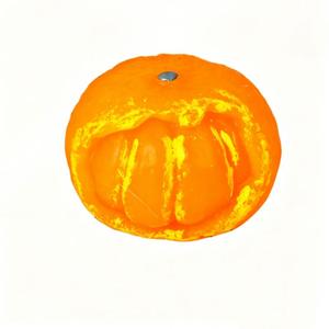 TPR Peeling Orange Squishy Toy Soft Stretch Fruit Stress Relief Squeeze Ball Decompression Fidget Toy for Kids Adults Wholesale - Product Image 1