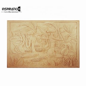 Scultura in Pietra Artificiale con Rilievo del Dio Sole Ra per Progetti di Design Architettonico, Decorazione Murale, Intaglio di Scarabeo in Pietra Sintetica - Product Image 1