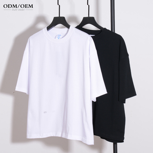Venda Quente de Roupas Casuais de Alta Qualidade em Algodão 100% Pesado, Anti-pilling, Estampa de Chamas, Tamanho Grande - Product Image 3