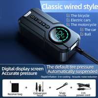 Mini démarreur de moto portable 7,4 V 1000 A, batterie externe 5000 mAh, compresseur de gonflage de pneus, pompe à air