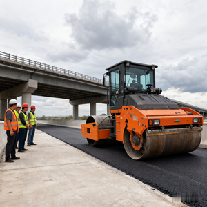 Compactador de rodillos de carretera BW217D, rodillo vibratorio asequible de 3,5 a 8 toneladas, grandes compactadores para compactador de carreteras con construcción - Product Image 1