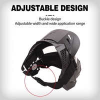 Masque de protection intégral réglable SPG CS pour tir à l'arc, paintball et jeux de tir, casque de protection pour le visage complet, modèle Transformers Leader