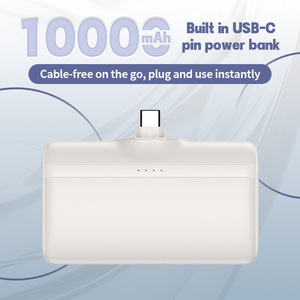Batería Externa Mini Cápsula Personalizada con Pantalla Luminosa, Carga Rápida USB-C de 20W con Conector de Carga - Product Image 2