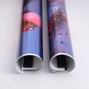 Vente flash Décoration DIY 40x60 50x70 Peinture de paysage personnalisée Impression sur toile moderne argentée Affiche avec cadre magnétique - Product Image 3