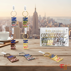 Llavero de Nueva York 3,5 \ "25DZ/CS Llaveros y mosquetones promocionales Premium - Product Image 2
