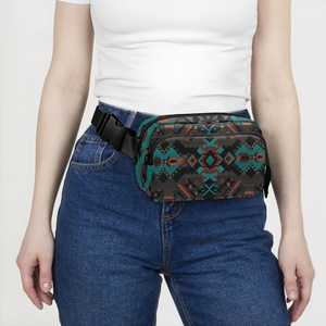 Nueva llegada: Riñonera deportiva unisex de poliéster impermeable con logo personalizado para correr - Product Image 6