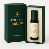 Boîte à parfum à rouler écologique avec design blanc uni et impression de logo personnalisé