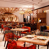 Haut de gamme LuxuryVintage Tables Personnalisables Buffet Restaurant Design D'intérieur Meubles Ventes Restaurant Boutique Décoration Tables