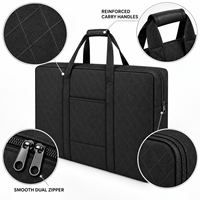 Sac de transport pliable pour panneau solaire Custom X-PAC Weekender avec poche pour câbles, poignées renforcées, fermeture éclair intégrale, résistant à l'eau et léger