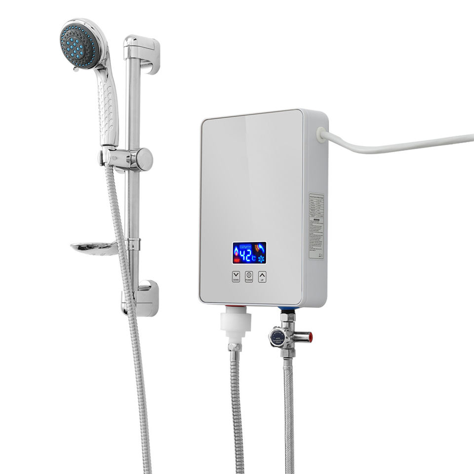 Электрический водонагреватель, сделано в Китае, мгновенный Электрический душевой бак, меньше водонагревателя кВт 5,5 кВт для душа, ванной комнаты