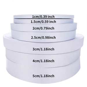 15Mm/20Mm/25Mm/30Mm Chất Lượng Cao Polyester Dây Cuộn Trắng Trống Thăng Hoa Dây Buộc Vải Đồng Bằng Dệt Băng - Product Image 6