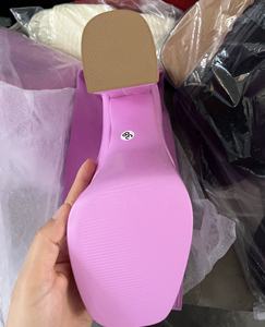 מגפי נשים אופנתיות במידות גדולות מעצבות מגפי גרב אלסטיות סרוגות מעל הברך מגפיים ארוכים שמנמנים עקב גבוה ירך מגפי נשים גבוהות - Product Image 2