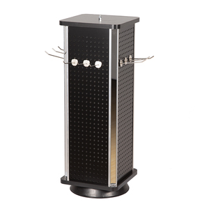 Tùy Chỉnh MDF Slatwall Xoay Hiển Thị Đứng Với LED - Product Image 2