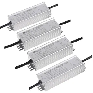 All Aluminum Waterproof IP67 100W 150W 200W 250W Constant Current Output 120-150V Lighting Power Supply Led Driver