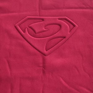 D goffrato di alta qualità Custom Logo 260 GSM 100% cotone goccia a spalla Cropped scatola misura Oversize t-shirt squadrata per gli uomini - Product Image 6