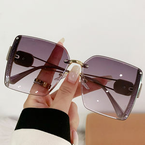 แว่นกันแดด<span class=keywords><strong>2025</strong></span>ทันสมัยไร้กรอบสำหรับผู้หญิงแว่นตาแฟชั่นอเนกประสงค์พร้อมแนวสตรีทรูปถ่ายแบบใหม่นิวซีแลนด์ - Product Image 4