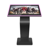 Support de jeu de 32 pouces K base PC i3 tout-en-un Pacap table tactile led cheval course lampe couleur affichage numérique kiosque