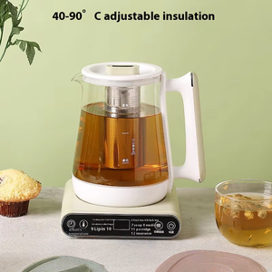 Autocuiseur en verre 110V 1,8L 800W avec 12 programmes pour soupes, ragoûts, desserts et préparations à base de plantes, minuterie 24H, livraison directe de Taïwan - Product Image 3