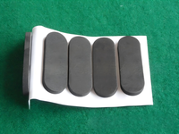 Coussinets en mousse EVA antidérapants autocollants, amortisseurs de chocs, ronds et carrés, noirs et blancs, FengZe FZ-12 pour la protection des meubles